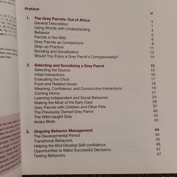 Book - The African Grey Parrot Handbook - Picture 6 of 6